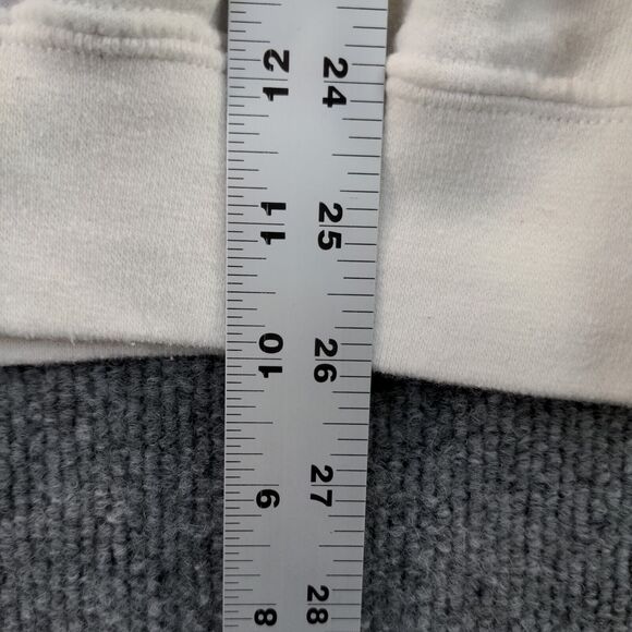 Siesta Key FL Hoodie Sweatshirt Mens Medium Pullover White Polycotton Blend - Picture 13 of 14